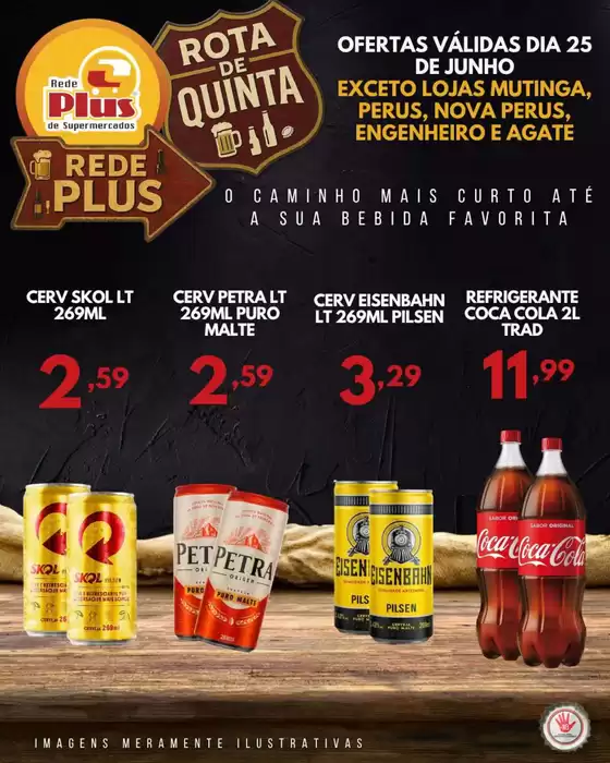 Catálogo Rede Plus Supermercados | Ofertas exclusivas | 2026-06-25T00:00:00.000Z - 2026-06-25T00:00:00.000Z
