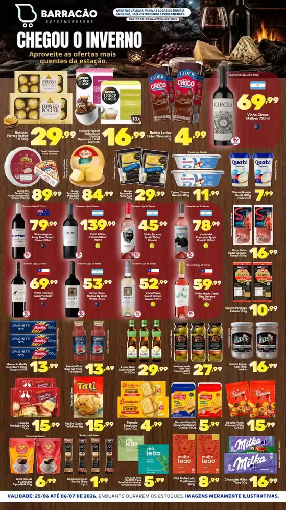 Catálogo Barracão Supermercado | Melhores ofertas para compradores econômicos | 2026-06-25T00:00:00.000Z - 2026-07-06T00:00:00.000Z