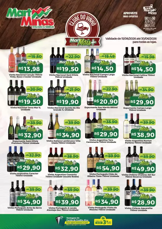 Catálogo Mart Minas | Club de Vinho | 2026-06-25T00:00:00.000Z - 2026-06-30T00:00:00.000Z