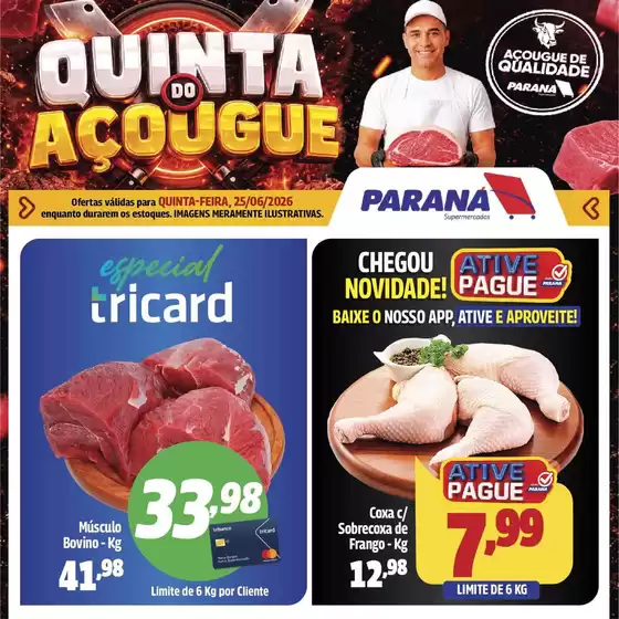 Catálogo Paraná Supermercados | Nossas melhores pechinchas | 2026-06-25T00:00:00.000Z - 2026-06-25T00:00:00.000Z