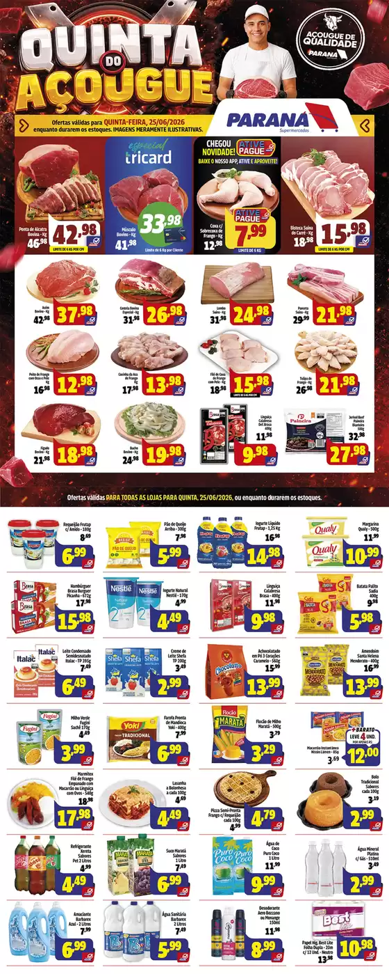 Catálogo Paraná Supermercados | Descontos e promoções | 2026-06-25T00:00:00.000Z - 2026-06-25T00:00:00.000Z