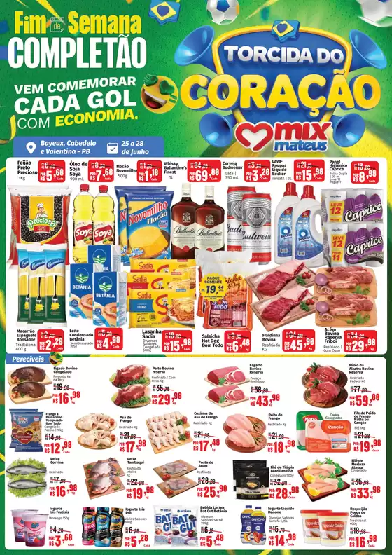 Catálogo Supermercados Mateus | Fds Torcida do Coração | 2026-06-24T00:00:00.000Z - 2026-06-28T00:00:00.000Z