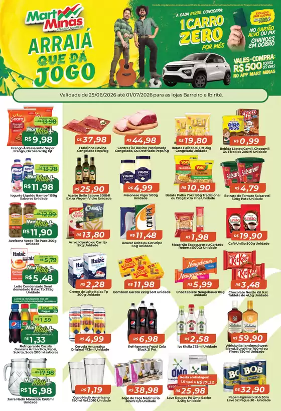 Catálogo Mart Minas | 280 Barreiro Ibirite 3 1 | 2026-06-25T00:00:00.000Z - 2026-07-01T00:00:00.000Z