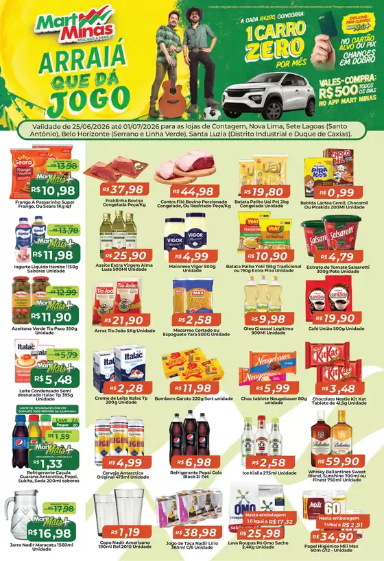 Catálogo Mart Minas | Descubra ofertas atraentes | 2026-06-25T00:00:00.000Z - 2026-07-01T00:00:00.000Z