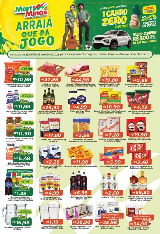 Catálogo Mart Minas | 285 DivinopolisItaunaPara de MinasBom Despacho 12 1 | 2026-06-25T00:00:00.000Z - 2026-07-01T00:00:00.000Z