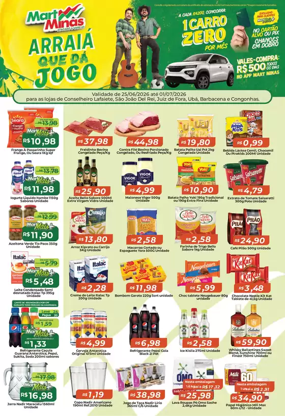 Catálogo Mart Minas | Ótima oferta para caçadores de pechinchas | 2026-06-25T00:00:00.000Z - 2027-07-01T00:00:00.000Z