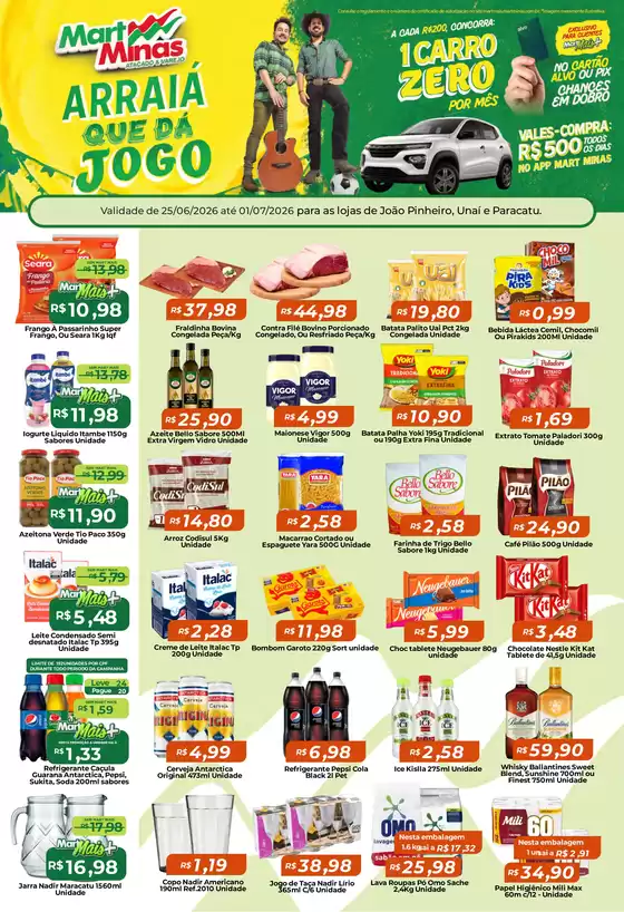 Catálogo Mart Minas | 251 Joao Pinheiro Unai Paracatu 9 1 | 2026-06-25T00:00:00.000Z - 2026-07-01T00:00:00.000Z