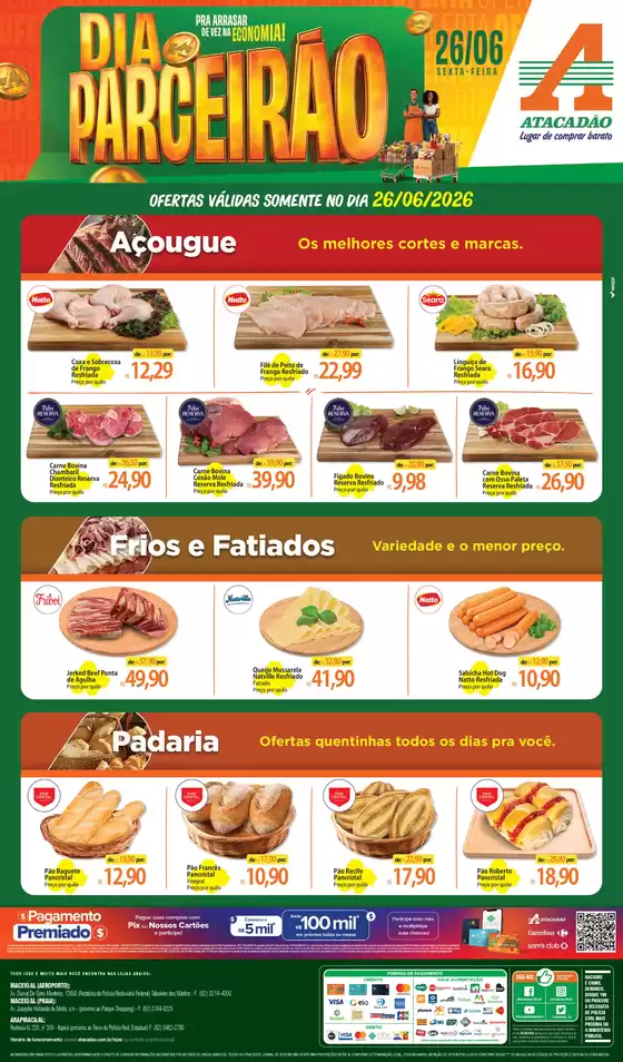 Catálogo Atacadão | Atacadão - Dia Parceirão | 2026-06-26T00:00:00.000Z - 2026-06-26T00:00:00.000Z
