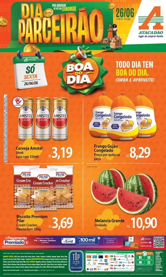 Catálogo Atacadão | Atacadão - Boa do Dia | 2026-06-26T00:00:00.000Z - 2026-06-26T00:00:00.000Z