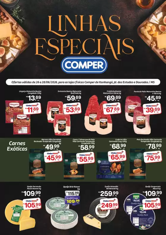 Catálogo Comper | Linhas Especiais | 2026-06-26T00:00:00.000Z - 2026-06-28T00:00:00.000Z