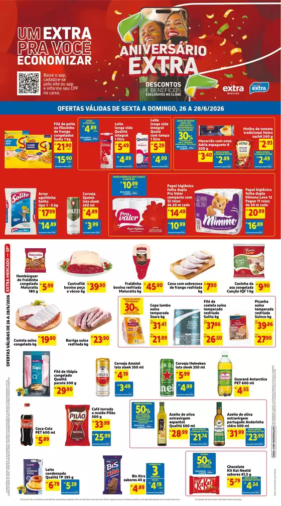 Catálogo Extra | Nossas melhores ofertas para você | 2026-06-26T00:00:00.000Z - 2026-06-28T00:00:00.000Z