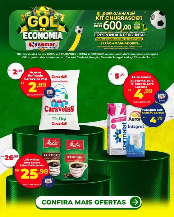 Catálogo Semar Supermercado | Promoções especiais em andamento | 2026-06-26T00:00:00.000Z - 2026-06-28T00:00:00.000Z