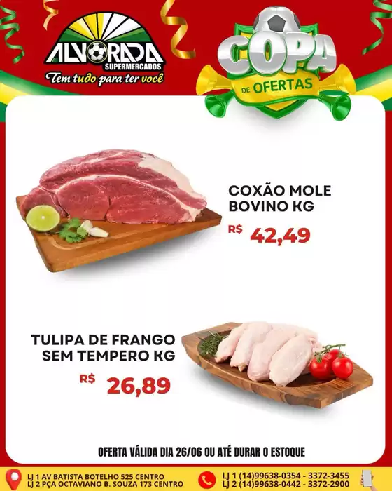 Catálogo Alvorada Supermercados | Encarte Alvorada Supermercados | 2026-06-26T00:00:00.000Z - 2026-06-26T00:00:00.000Z
