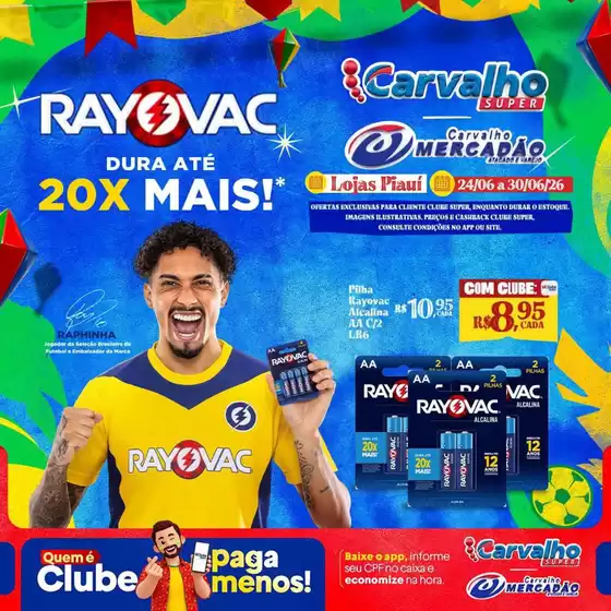 Catálogo Carvalho Supermercado | Descontos e promoções | 2026-06-24T00:00:00.000Z - 2026-06-30T00:00:00.000Z