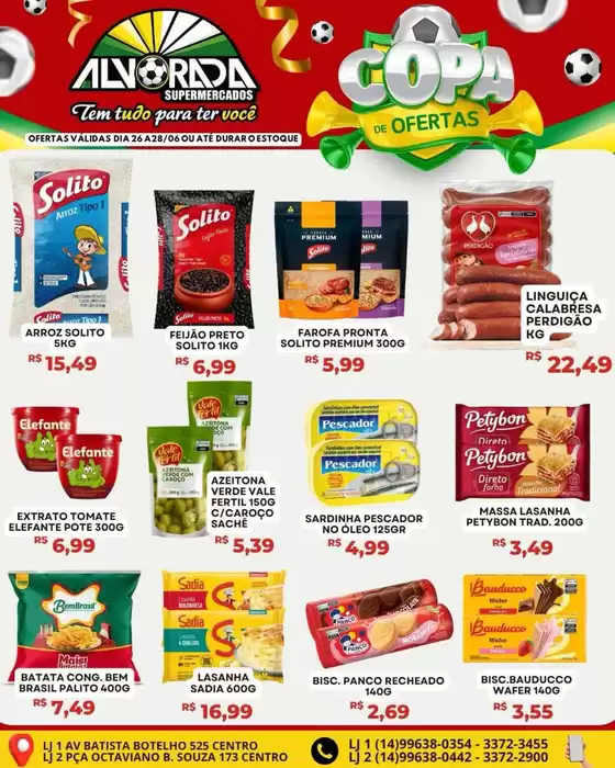 Catálogo Alvorada Supermercados | Melhores ofertas e descontos | 2026-06-26T00:00:00.000Z - 2026-06-28T00:00:00.000Z