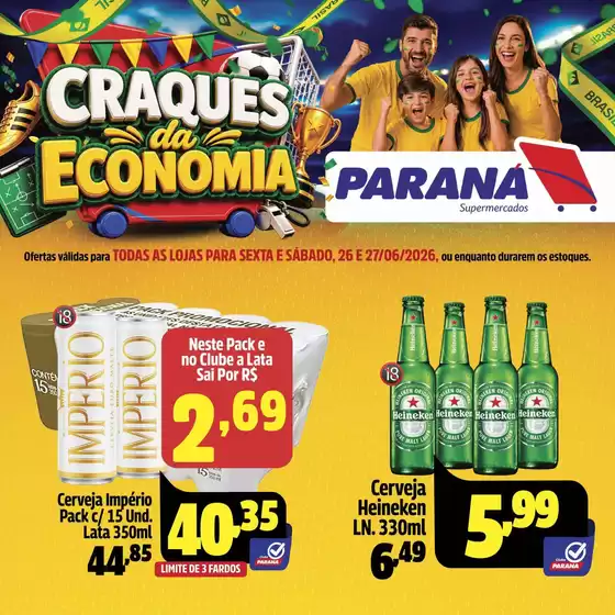 Catálogo Paraná Supermercados | Encarte Paraná Supermercados | 2026-06-26T00:00:00.000Z - 2026-06-27T00:00:00.000Z