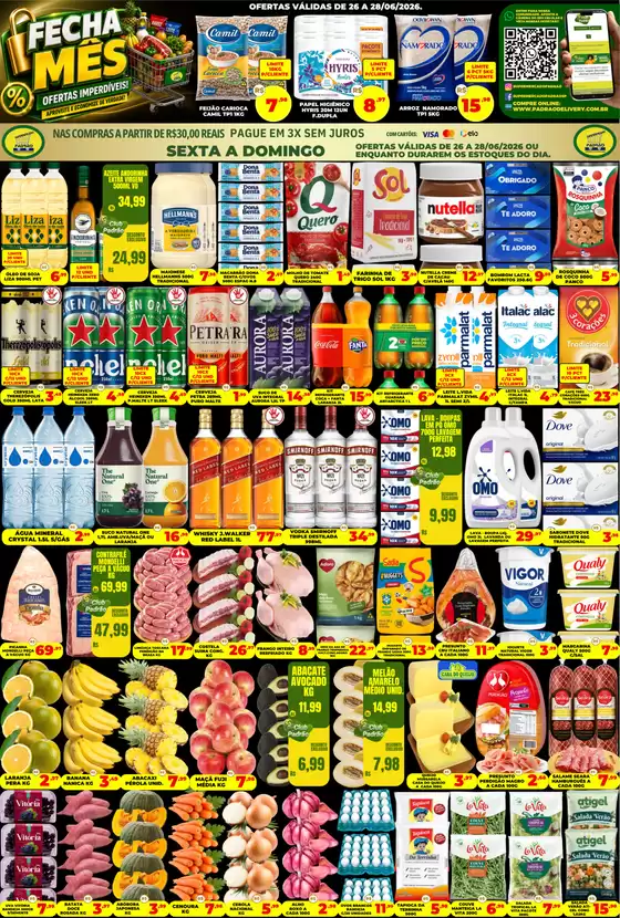 Catálogo Supermercado Padrão | Encarte Supermercado Padrão | 2026-06-26T00:00:00.000Z - 2026-06-28T00:00:00.000Z