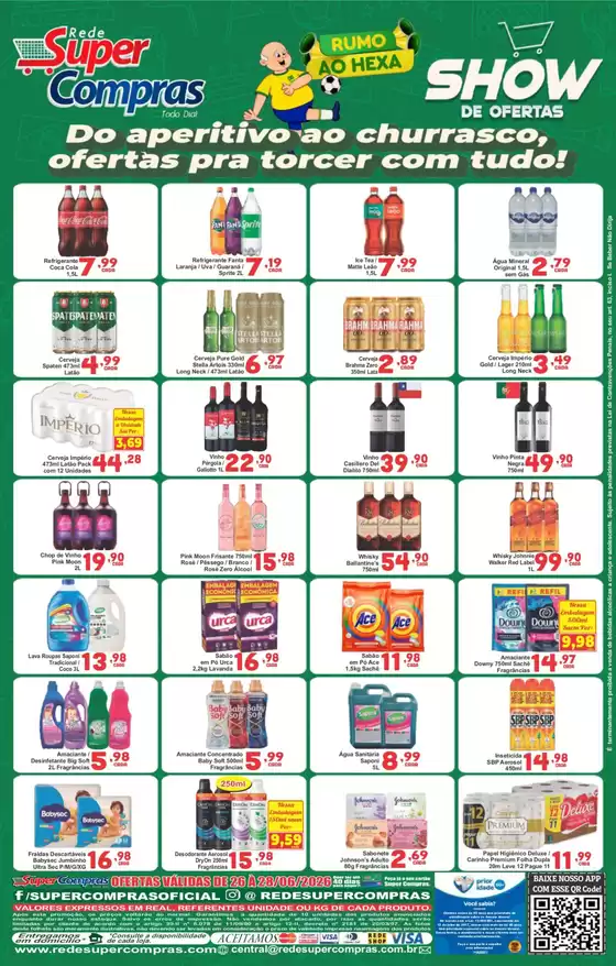 Catálogo Rede Super Compras | Encarte Rede Super Compras | 2026-06-26T00:00:00.000Z - 2026-06-28T00:00:00.000Z