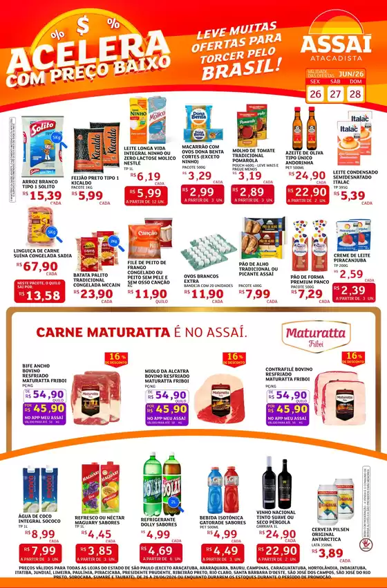 Catálogo Assaí Atacadista | Encarte Assaí Atacadista 47402 | 2026-06-26T00:00:00.000Z - 2026-06-28T00:00:00.000Z