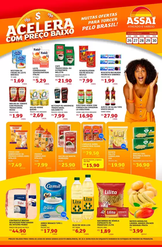 Catálogo Assaí Atacadista | Encarte Assaí Atacadista 48521-676 | 2026-06-26T00:00:00.000Z - 2026-06-30T00:00:00.000Z