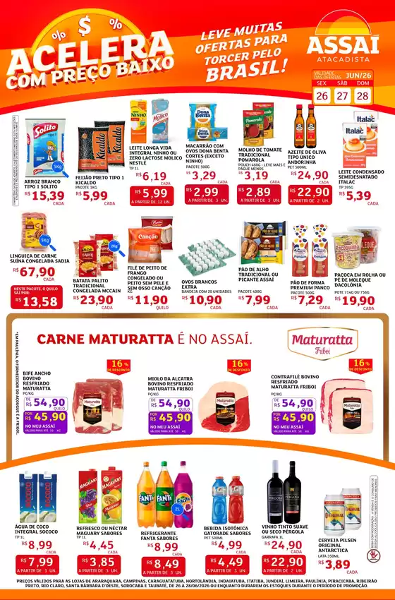 Catálogo Assaí Atacadista | Encarte Assaí Atacadista 48739 | 2026-06-26T00:00:00.000Z - 2026-06-28T00:00:00.000Z