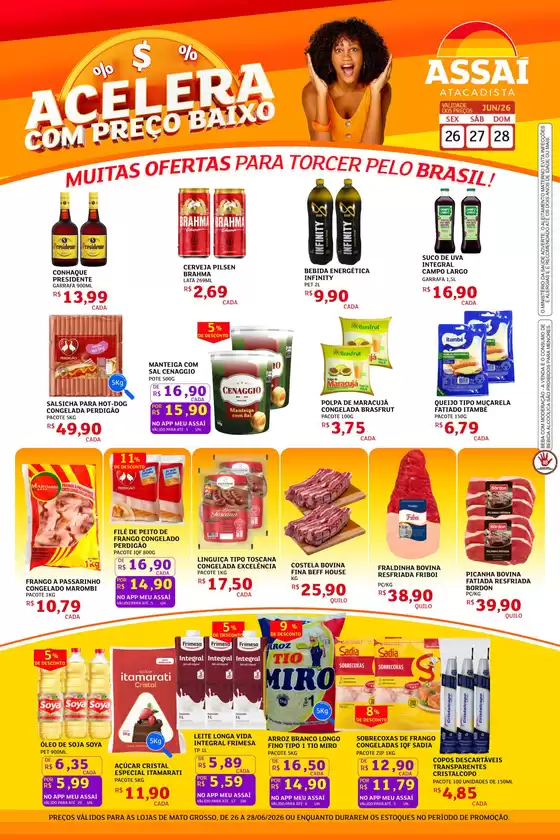 Catálogo Assaí Atacadista | Encarte Assaí Atacadista 48427-38 | 2026-06-26T00:00:00.000Z - 2026-06-28T00:00:00.000Z