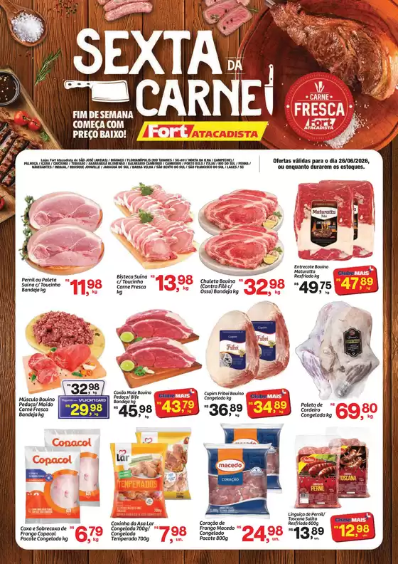 Catálogo Fort Atacadista | SC Fort 6 da Carne 26 JUN 26 Regional | 2026-06-26T00:00:00.000Z - 2026-06-26T00:00:00.000Z