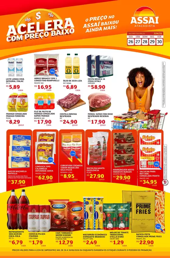 Catálogo Assaí Atacadista | Encarte Assaí Atacadista 48143-83 | 2026-06-26T00:00:00.000Z - 2026-06-30T00:00:00.000Z