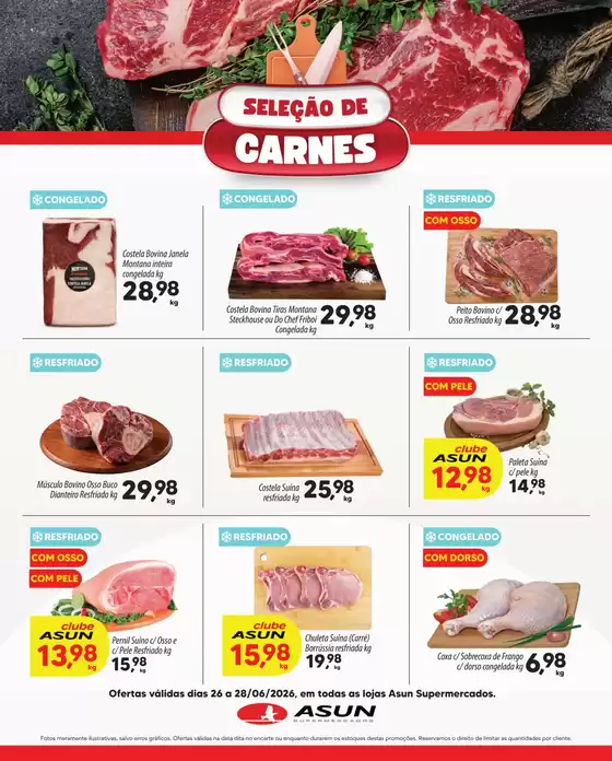 Catálogo Asun | Seleção de Carnes | 2026-06-26T00:00:00.000Z - 2026-06-28T00:00:00.000Z
