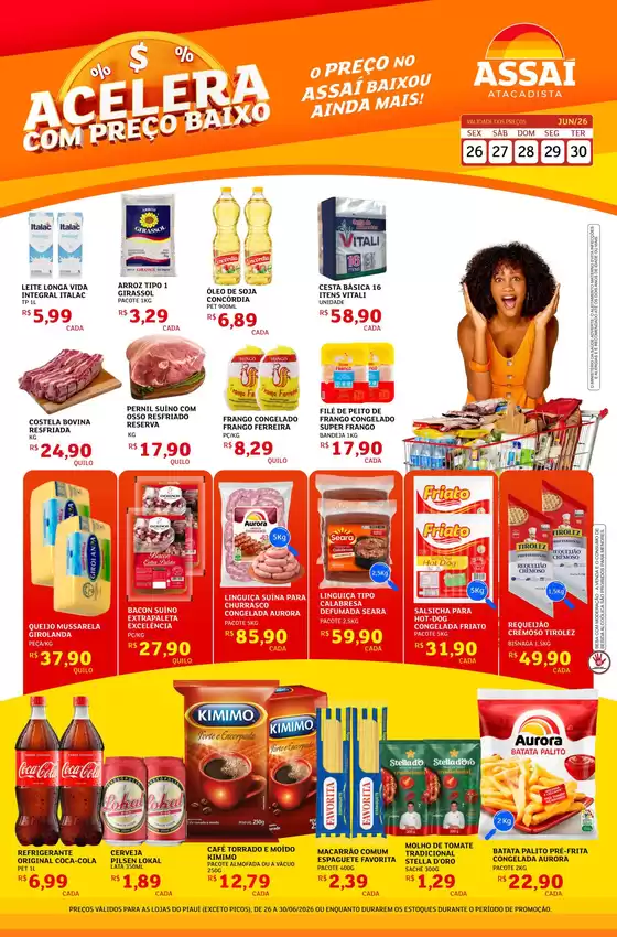 Catálogo Assaí Atacadista | Encarte Assaí Atacadista 48143-532 | 2026-06-26T00:00:00.000Z - 2026-06-30T00:00:00.000Z