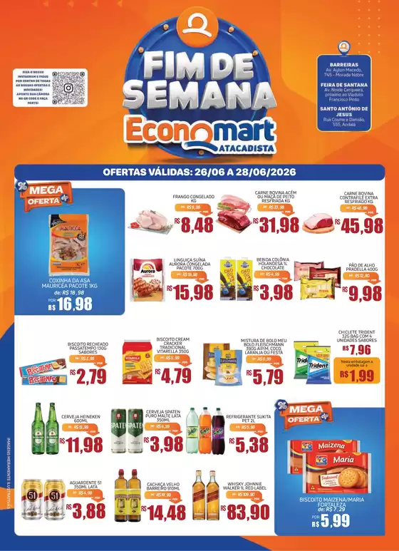 Catálogo Economart Atacadista | FDS SAJ BAR FEIRA BAIXA | 2026-06-26T00:00:00.000Z - 2026-06-28T00:00:00.000Z