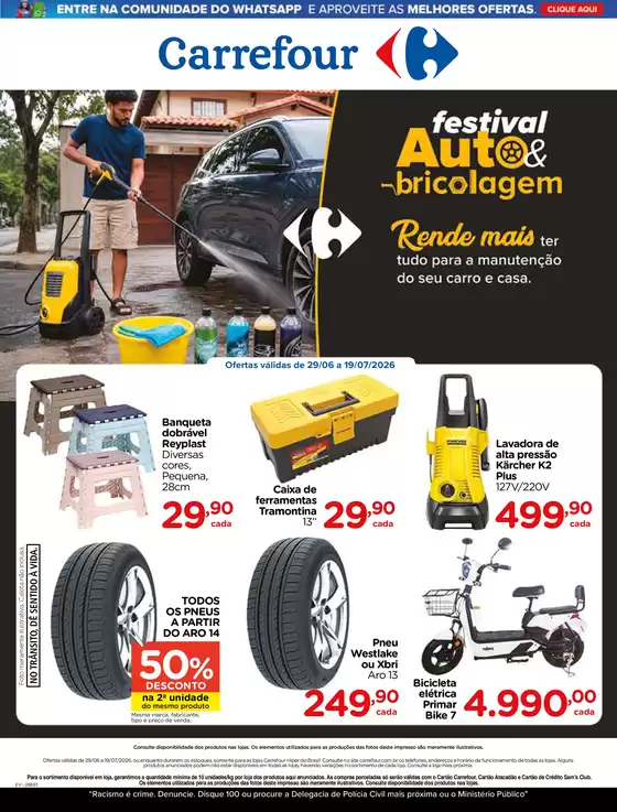 Catálogo Carrefour em Grão Mogol | FESTIVAL AUTOS & BRICOLAGEM CARREFOUR  | 2026-07-01T00:00:00.000Z - 2026-07-19T00:00:00.000Z