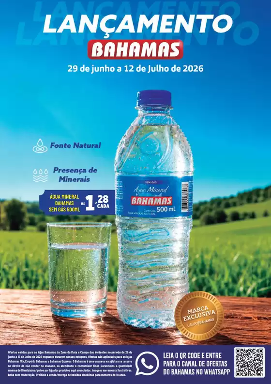 Catálogo Bahamas Supermercados |  Ofertas da Quinzena | 2026-06-29T00:00:00.000Z - 2026-07-12T00:00:00.000Z