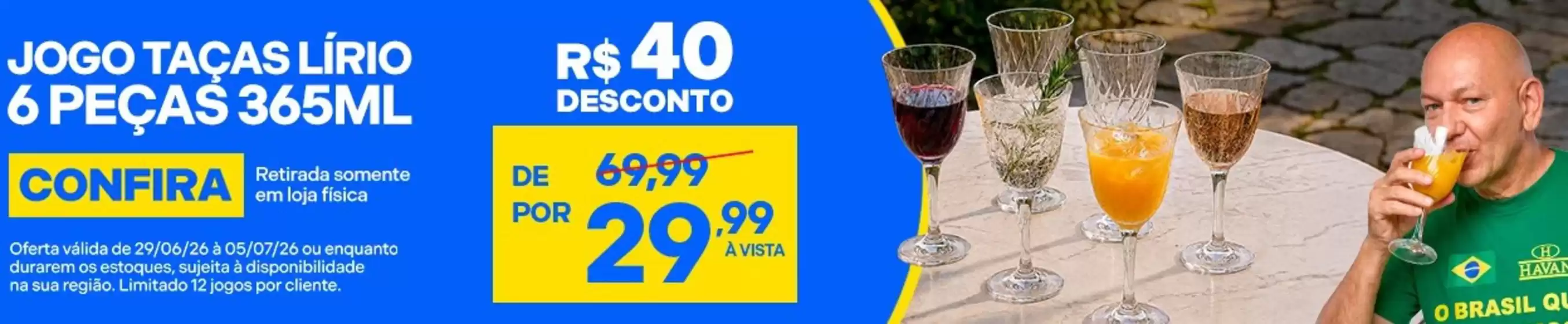 Catálogo Lojas Havan em São Valério | Ofertas Lojas Havan | 2026-06-29T00:00:00.000Z - 2026-07-05T00:00:00.000Z