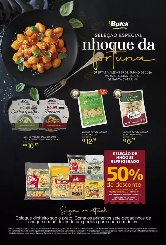 Catálogo Bistek Supermercados | Encarte Bistek Supermercados | 2026-06-29T00:00:00.000Z - 2026-06-29T00:00:00.000Z