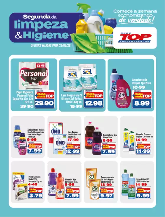 Catálogo Rede Top | Ofertas exclusivas | 2026-06-29T00:00:00.000Z - 2026-06-29T00:00:00.000Z