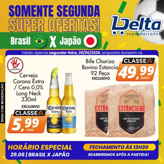 Catálogo Delta Supermercados | Ofertas e promoções atuais | 2026-06-29T00:00:00.000Z - 2026-06-29T00:00:00.000Z