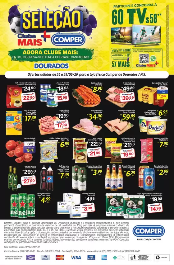 Catálogo Comper | Ofertas Dourados | 2026-06-26T00:00:00.000Z - 2026-06-29T00:00:00.000Z