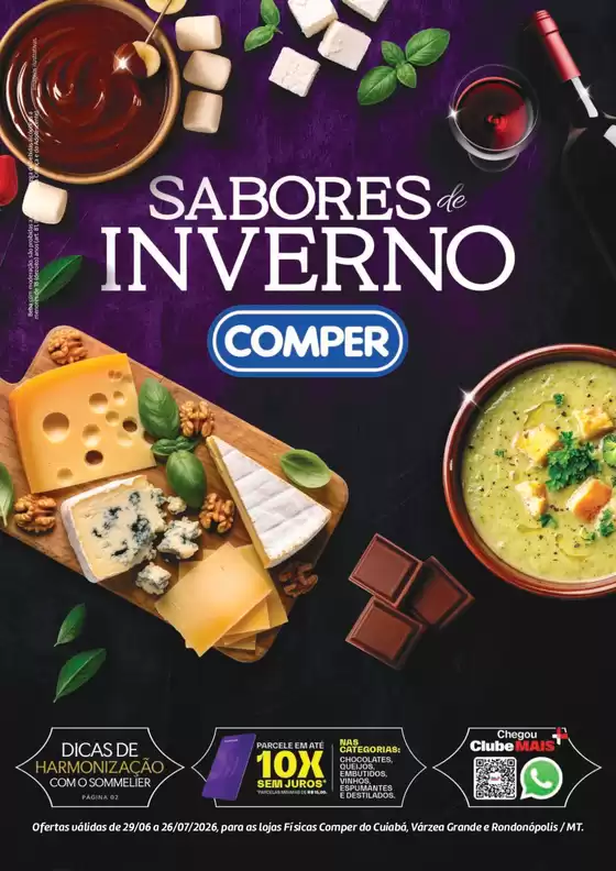 Catálogo Comper | Sabores do Inverno | 2026-06-29T00:00:00.000Z - 2026-07-26T00:00:00.000Z