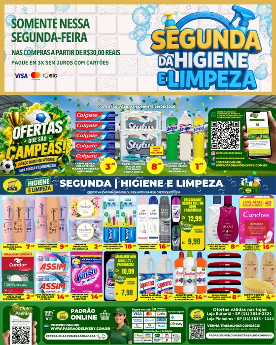 Catálogo Supermercado Padrão | Encarte Supermercado Padrão | 2026-06-29T00:00:00.000Z - 2026-06-29T00:00:00.000Z