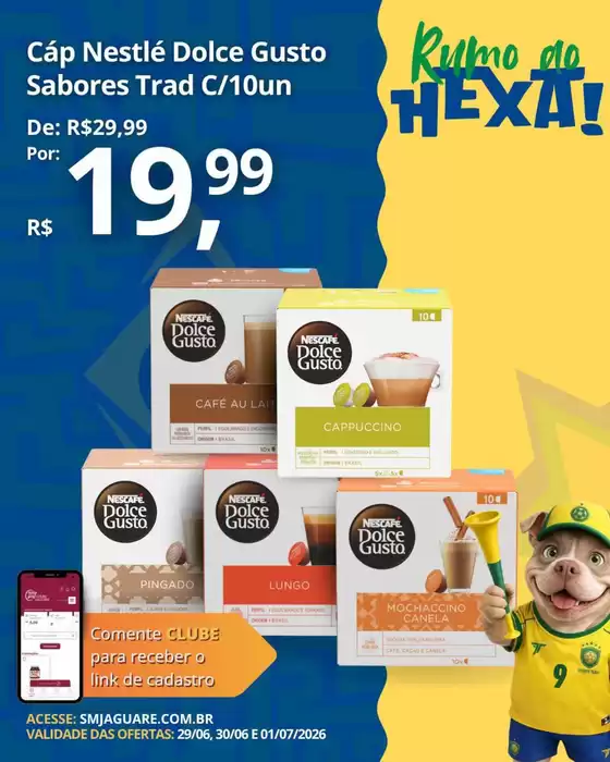 Catálogo Supermercado Jaguaré | Encarte Supermercado Jaguaré | 2026-06-29T00:00:00.000Z - 2026-07-01T00:00:00.000Z