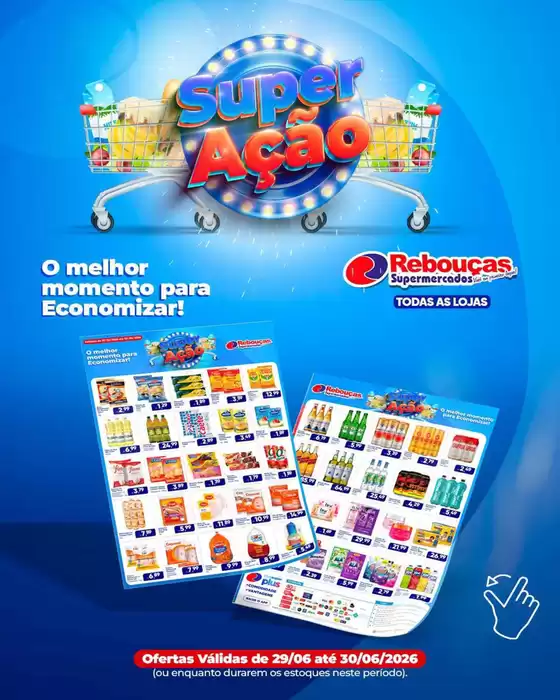 Catálogo Rebouças Supermercados | Encarte Rebouças Supermercados | 2026-06-29T00:00:00.000Z - 2026-06-30T00:00:00.000Z