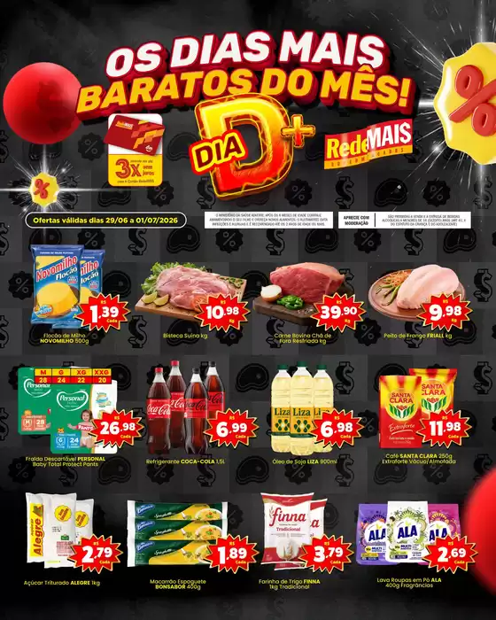 Catálogo Rede Mais Supermercados | Nossas melhores ofertas para você | 2026-06-29T00:00:00.000Z - 2026-07-01T00:00:00.000Z