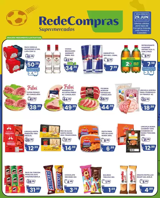 Catálogo Rede Compras | Ofertas para caçadores de pechinchas | 2026-06-29T00:00:00.000Z - 2026-06-29T00:00:00.000Z