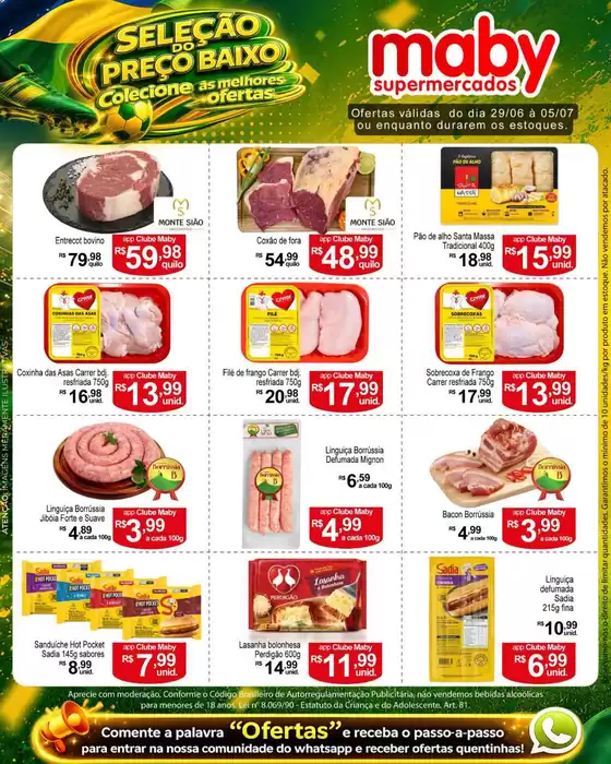 Catálogo Maby Supermercados | Melhores ofertas e descontos | 2026-06-29T00:00:00.000Z - 2026-07-05T00:00:00.000Z
