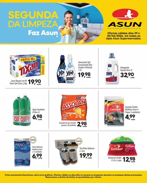 Catálogo Asun | Segunda da Limpeza | 2026-06-29T00:00:00.000Z - 2026-06-30T00:00:00.000Z