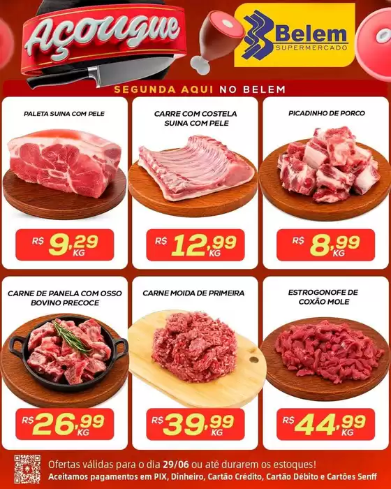 Catálogo Belem Supermercados | Encarte Belem Supermercados | 2026-06-29T00:00:00.000Z - 2026-06-29T00:00:00.000Z