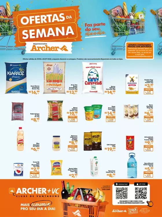Catálogo Supermercados Archer | Panfletosemanal | 2026-06-29T00:00:00.000Z - 2026-07-05T00:00:00.000Z