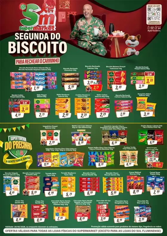 Catálogo Rede Supermarket | Lamina 2a biscoito 29 06 | 2026-06-29T00:00:00.000Z - 2026-06-29T00:00:00.000Z
