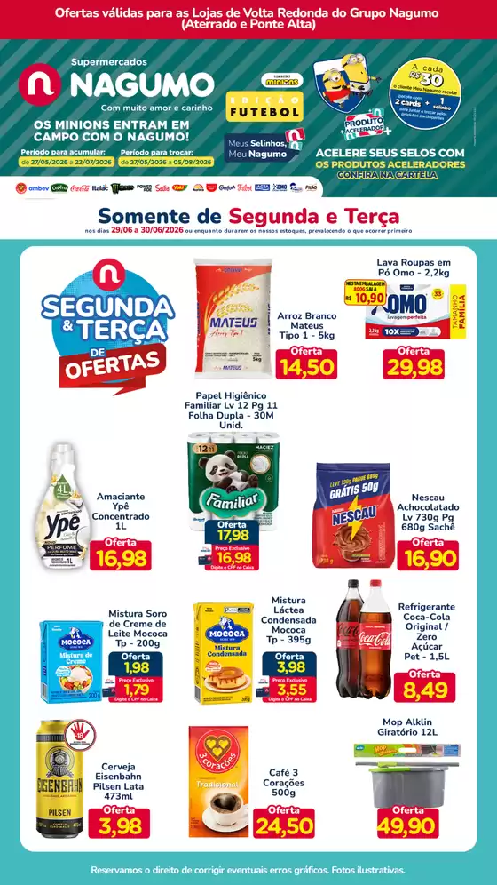 Catálogo Nagumo | SEGUNDA E TERCA | 2026-06-29T00:00:00.000Z - 2026-06-30T00:00:00.000Z